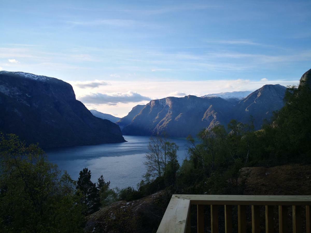 Winjum Cabin Aurland Stegastein Villa Esterno foto